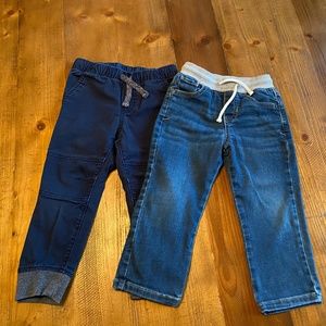 Cat & Jack toddler boy pant's bundle  (7 pairs)